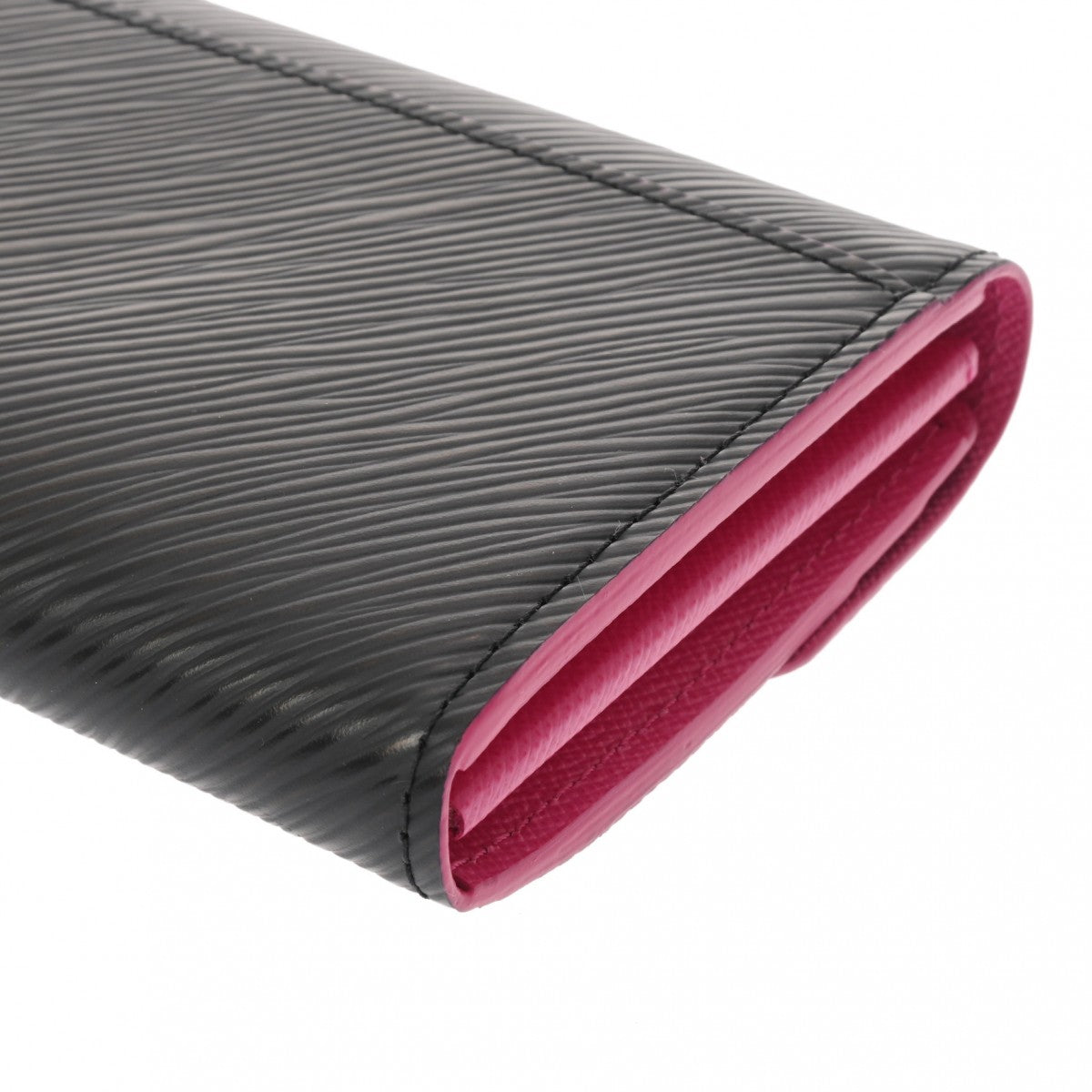 ルイヴィトンポルトフォイユサラ 14127 ノワール/ホットピンク