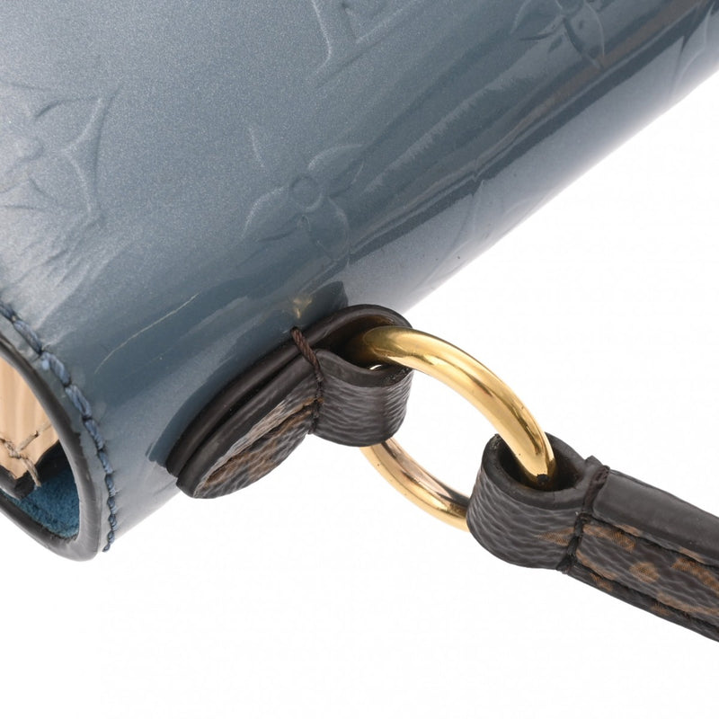 LOUIS VUITTON ルイヴィトン ヴェルニ エピ モノグラム スプリングストリート PM ブルー M90373 レディース ヴェルニ/エピ/モノグラム ハンドバッグ ABランク 中古 銀蔵