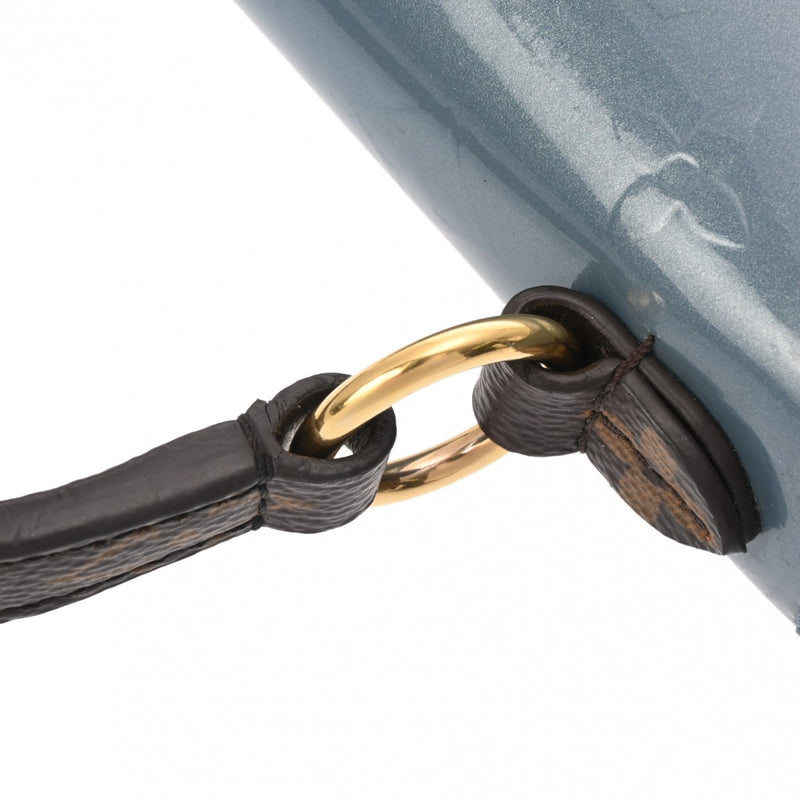 LOUIS VUITTON ルイヴィトン ヴェルニ エピ モノグラム スプリングストリート PM ブルー M90373 レディース ヴェルニ/エピ/モノグラム ハンドバッグ ABランク 中古 銀蔵