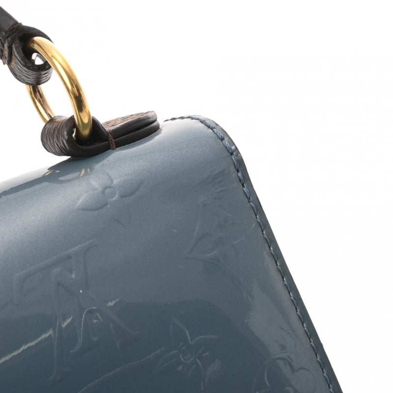 LOUIS VUITTON ルイヴィトン ヴェルニ エピ モノグラム スプリングストリート PM ブルー M90373 レディース ヴェルニ/エピ/モノグラム ハンドバッグ ABランク 中古 銀蔵