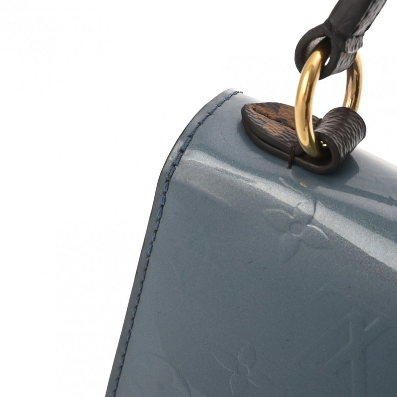 LOUIS VUITTON ルイヴィトン ヴェルニ エピ モノグラム スプリングストリート PM ブルー M90373 レディース ヴェルニ/エピ/モノグラム ハンドバッグ ABランク 中古 銀蔵