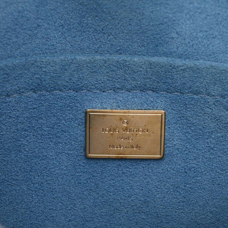 LOUIS VUITTON ルイヴィトン ヴェルニ エピ モノグラム スプリングストリート PM ブルー M90373 レディース ヴェルニ/エピ/モノグラム ハンドバッグ ABランク 中古 銀蔵