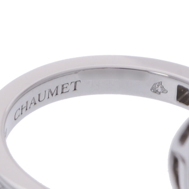 CHAUMET ショーメ ジョセフィーヌ エグレットリング 0.50ct D-VS1-VG 8号 レディース Pt950プラチナ リング・指輪 Aランク 中古 銀蔵