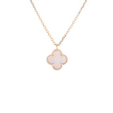 VAN CLEEF & ARPELS ヴァンクリーフ＆アーペル スウィート アルハンブラ ネックレス VCARF69100 レディース K18イエローゴールド ネックレス Aランク 中古 銀蔵