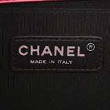 CHANEL シャネル ボーイシャネル チェーンショルダー 25cm ピンク A67086 レディース エナメル ショルダーバッグ Bランク 中古 銀蔵