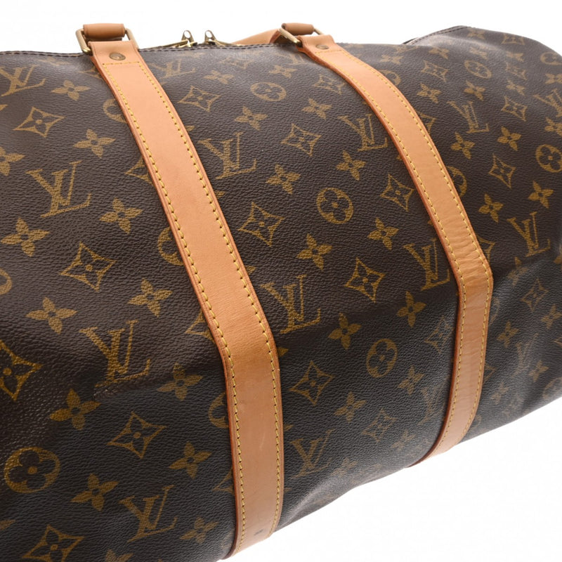 LOUIS VUITTON ルイヴィトン モノグラム キーポル 50 ブラウン M41426 ユニセックス モノグラムキャンバス ボストンバッグ Bランク 中古 銀蔵