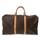 LOUIS VUITTON ルイヴィトン モノグラム キーポル 50 ブラウン M41426 ユニセックス モノグラムキャンバス ボストンバッグ Bランク 中古 銀蔵