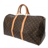 LOUIS VUITTON ルイヴィトン モノグラム キーポル 50 ブラウン M41426 ユニセックス モノグラムキャンバス ボストンバッグ Bランク 中古 銀蔵