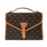 LOUIS VUITTON ルイヴィトン モノグラム ベルエア 2WAY ブラウン M51122 ユニセックス モノグラムキャンバス ハンドバッグ Bランク 中古 銀蔵