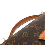 LOUIS VUITTON ルイヴィトン モノグラム ベルエア 2WAY ブラウン M51122 ユニセックス モノグラムキャンバス ハンドバッグ Bランク 中古 銀蔵