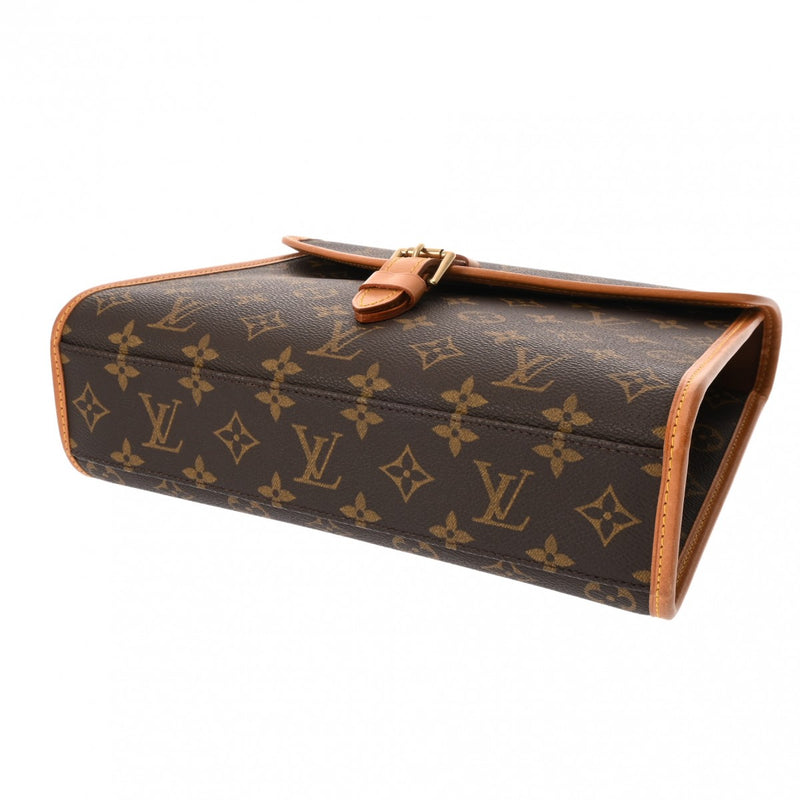 LOUIS VUITTON ルイヴィトン モノグラム ベルエア 2WAY ブラウン M51122 ユニセックス モノグラムキャンバス ハンドバッグ Bランク 中古 銀蔵