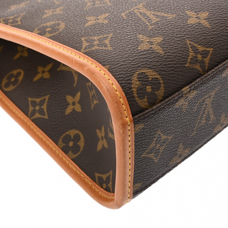 LOUIS VUITTON ルイヴィトン モノグラム ベルエア 2WAY ブラウン M51122 ユニセックス モノグラムキャンバス ハンドバッグ Bランク 中古 銀蔵