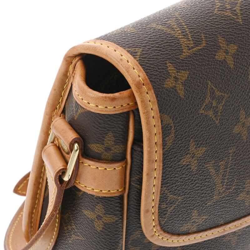 LOUIS VUITTON ルイヴィトン モノグラム ソローニュ ブラウン M42250 レディース モノグラムキャンバス ショルダーバッグ Bランク 中古 銀蔵