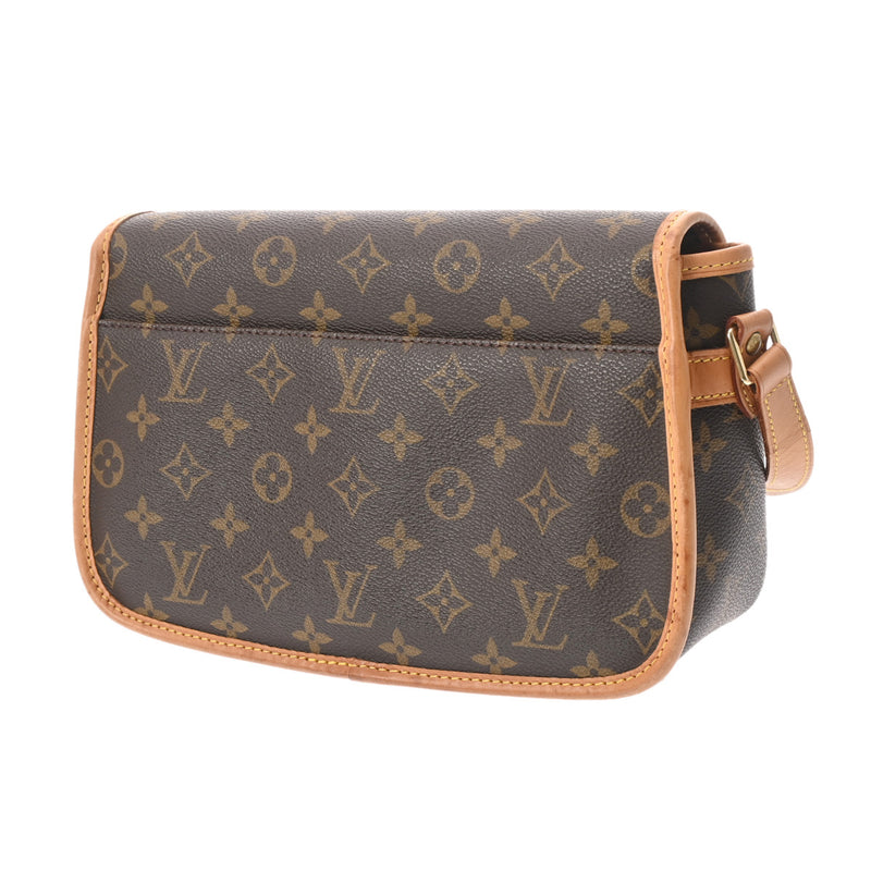 LOUIS VUITTON ルイヴィトン モノグラム ソローニュ ブラウン M42250 レディース モノグラムキャンバス ショルダーバッグ Bランク 中古 銀蔵