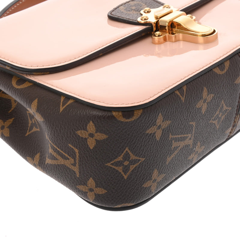 LOUIS VUITTON ルイヴィトン モノグラム チェリーウッド BB ローズバレリーヌ M51952 レディース ヴェルニ モノグラムキャンバス ハンドバッグ ABランク 中古 銀蔵