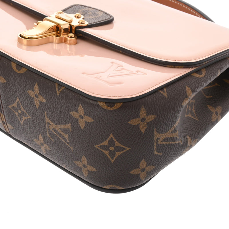 LOUIS VUITTON ルイヴィトン モノグラム チェリーウッド BB ローズバレリーヌ M51952 レディース ヴェルニ モノグラムキャンバス ハンドバッグ ABランク 中古 銀蔵