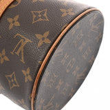 LOUIS VUITTON ルイヴィトン モノグラム パピヨン GM ブラウン M51385 レディース モノグラムキャンバス ハンドバッグ Bランク 中古 銀蔵