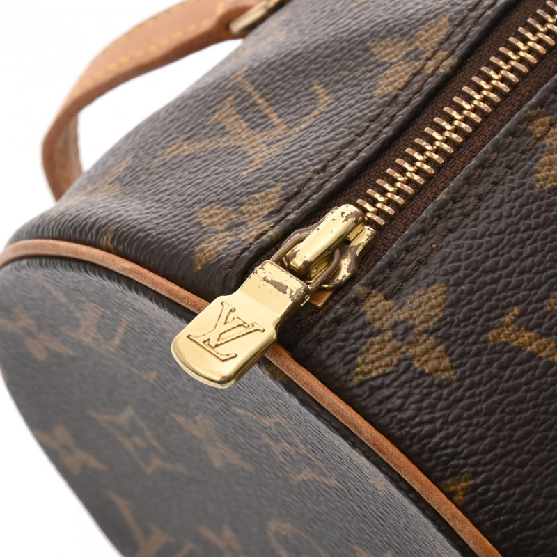 LOUIS VUITTON ルイヴィトン モノグラム パピヨン GM ブラウン M51385 レディース モノグラムキャンバス ハンドバッグ Bランク 中古 銀蔵