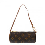 LOUIS VUITTON ルイヴィトン モノグラム パピヨン GM ブラウン M51385 レディース モノグラムキャンバス ハンドバッグ Bランク 中古 銀蔵