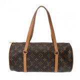 LOUIS VUITTON ルイヴィトン モノグラム パピヨン GM ブラウン M51385 レディース モノグラムキャンバス ハンドバッグ Bランク 中古 銀蔵