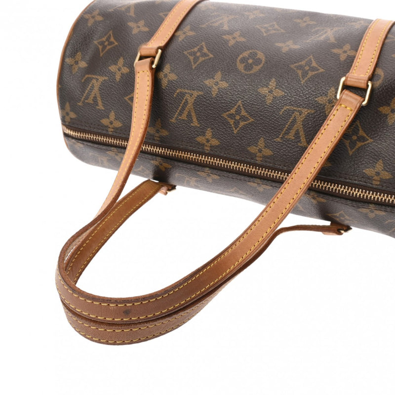 LOUIS VUITTON ルイヴィトン モノグラム パピヨン GM ブラウン M51385 レディース モノグラムキャンバス ハンドバッグ Bランク 中古 銀蔵