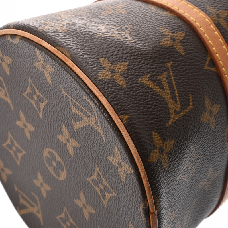 LOUIS VUITTON ルイヴィトン モノグラム パピヨン GM ブラウン M51385 レディース モノグラムキャンバス ハンドバッグ Bランク 中古 銀蔵