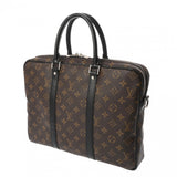 LOUIS VUITTON ルイヴィトン モノグラムマカサー PDV PM  ブラウン M52005 メンズ モノグラムマカサー ビジネスバッグ ABランク 中古 銀蔵