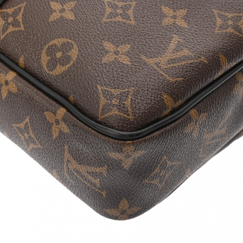 LOUIS VUITTON ルイヴィトン モノグラムマカサー PDV PM  ブラウン M52005 メンズ モノグラムマカサー ビジネスバッグ ABランク 中古 銀蔵