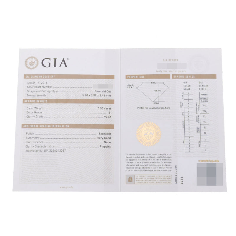 GRAFF グラフ コンステレーション ダイヤ0.55ct E-VVS2 4号 レディース K18ホワイトゴールド WG リング・指輪 Aランク 中古 銀蔵