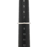 HARRY WINSTON ハリーウィンストン マイクロパヴェダイヤ 0.52ct D-VVS2-3EX #8 一粒ダイヤ ハーフエタニティ 8号 レディース Pt950プラチナ リング・指輪 Aランク 中古 銀蔵