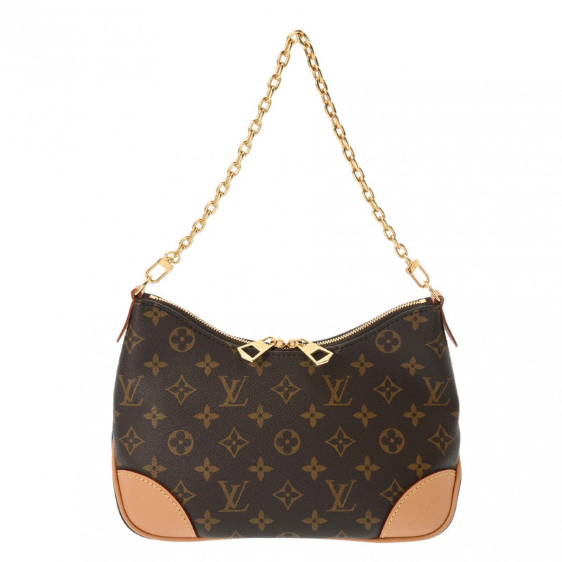 LOUIS VUITTON ルイヴィトン モノグラム ブーローニュ NM 2WAY ブラウン M45832 レディース モノグラムキャンバス ショルダーバッグ 新同 中古 銀蔵