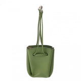 HERMES エルメス ヴェスパ ポーチ グリーン □D刻印(2000年頃) レディース シェーブル アクセサリーポーチ Bランク 中古 銀蔵