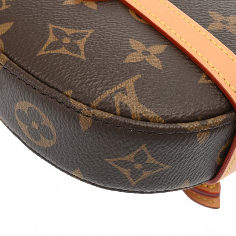 LOUIS VUITTON ルイヴィトン モノグラム ミクロ シャンティ ブラウン M46643 レディース モノグラムキャンバス ショルダーバッグ Aランク 中古 銀蔵