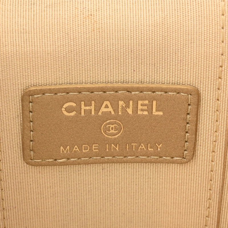 CHANEL シャネル マトラッセ ココボール チェーンポーチ パープル AP1447 レディース ラムスキン ショルダーバッグ Aランク 中古 銀蔵