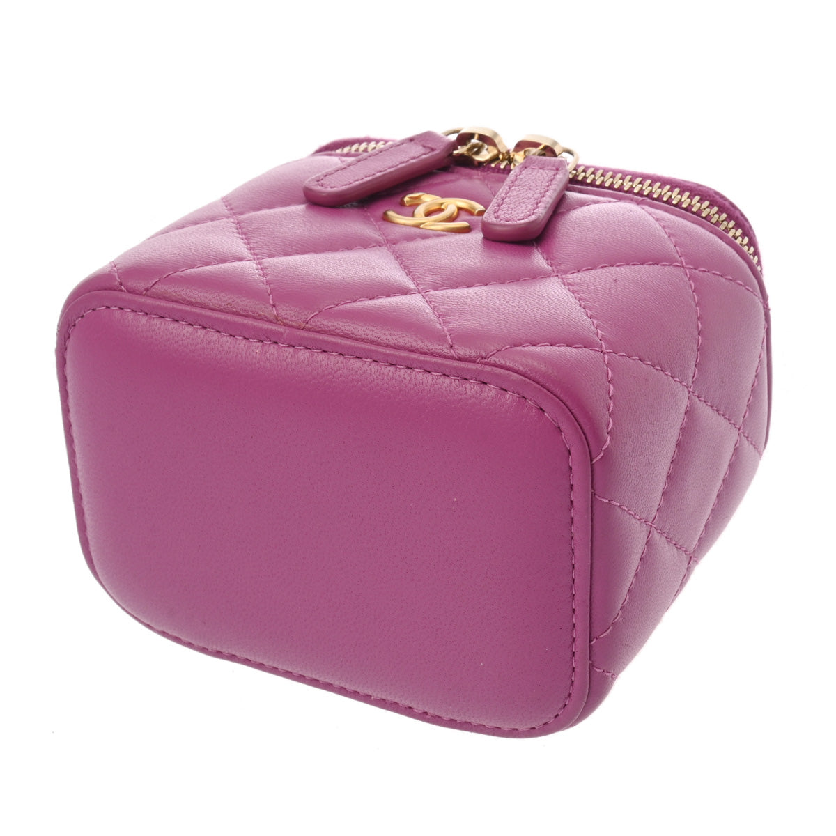 CHANELショルダーバッグ 洗練ミニサイズ】CHANEL トップハンドル ショルダーバッグ (CHANEL