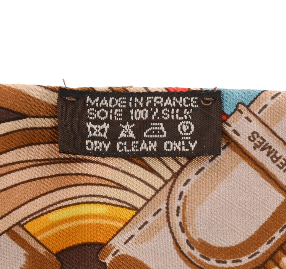 エルメスツイリー COACHING 旧タグ オレンジ/ブラウン レディース