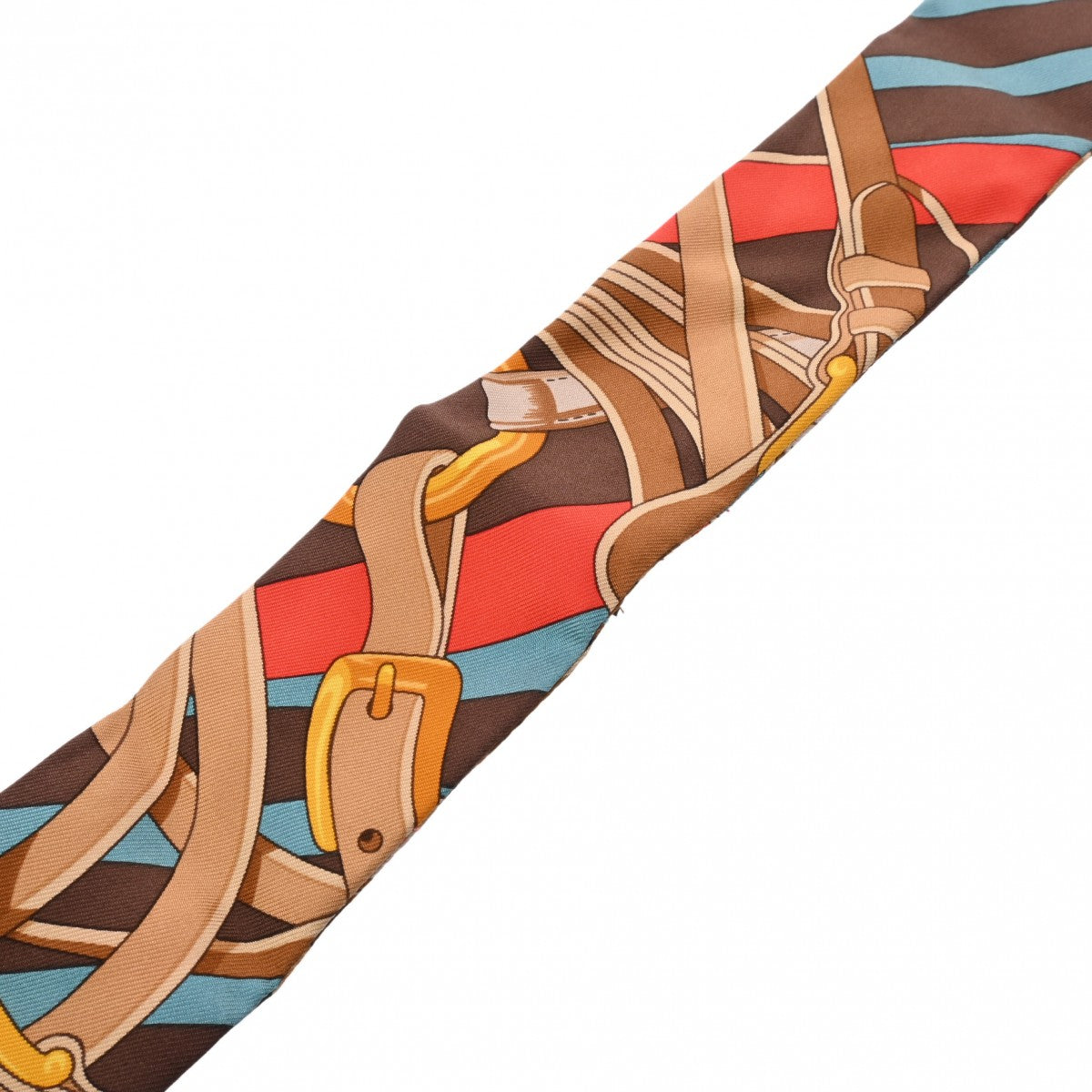 エルメスツイリー COACHING 旧タグ オレンジ/ブラウン レディース