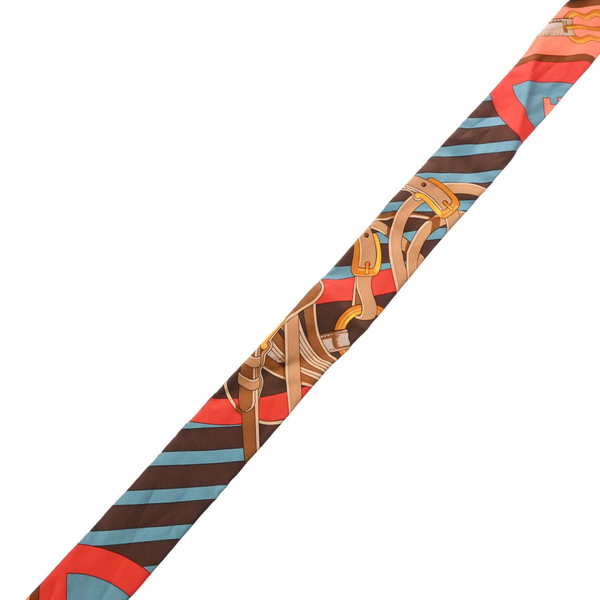 エルメスツイリー COACHING 旧タグ オレンジ/ブラウン レディース