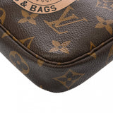 LOUIS VUITTON ルイヴィトン モノグラム ミニポシェット アクセソワール T＆B ブラウン M60153 レディース モノグラムキャンバス アクセサリーポーチ 新同 中古 銀蔵