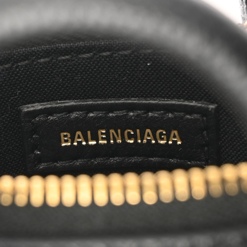 BALENCIAGA バレンシアガ ヴィル トップハンドル ミニ ブラック 550646 レディース カーフ ハンドバッグ Aランク 中古 銀蔵