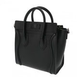 CELINE セリーヌ ラゲージ ナノショッパー 2WAY ブラック 189243DRU レディース ドラムドカーフスキン ハンドバッグ 未使用 銀蔵