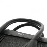 CELINE セリーヌ ラゲージ ナノショッパー 2WAY ブラック 189243DRU レディース ドラムドカーフスキン ハンドバッグ 未使用 銀蔵