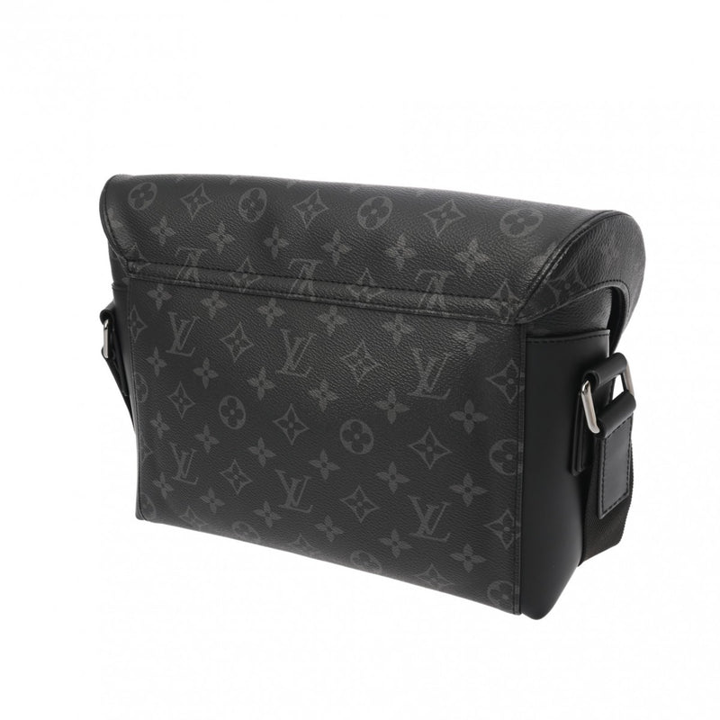 LOUIS VUITTON ルイヴィトン モノグラムエクリプス メッセンジャー ヴォワヤージュPM 黒/グレー M40511 メンズ モノグラムエクリプスキャンバス ショルダーバッグ Aランク 中古 銀蔵