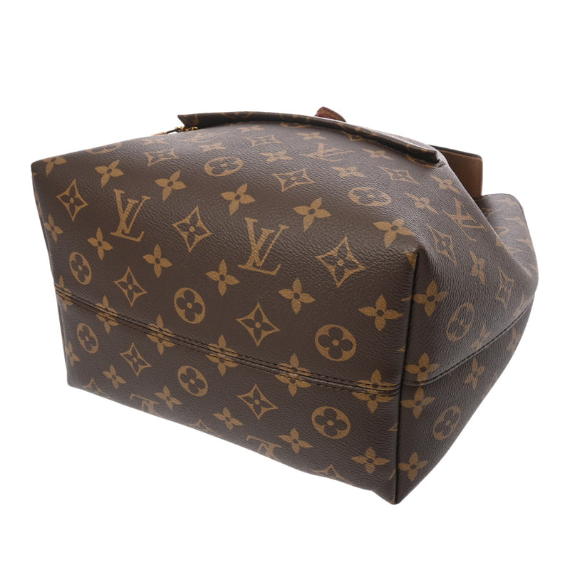 LOUIS VUITTON ルイヴィトン モノグラム モンスリ NM PM ブラウン M45501 レディース モノグラムキャンバス リュック・デイパック Aランク 中古 銀蔵