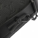 LOUIS VUITTON ルイヴィトン モノグラム スティーマーメッセンジャー ノワール M57307 メンズ トリヨンレザー ショルダーバッグ Aランク 中古 銀蔵