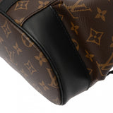 LOUIS VUITTON ルイヴィトン モノグラムマカサー クリストファー MM ブラウン/ブラック M43735 メンズ モノグラムキャンバス リュック・デイパック ABランク 中古 銀蔵