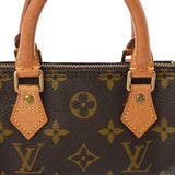 LOUIS VUITTON ルイヴィトン モノグラム ミニ スピーディ 2WAY ブラウン M41534 レディース モノグラムキャンバス ハンドバッグ Bランク 中古 銀蔵