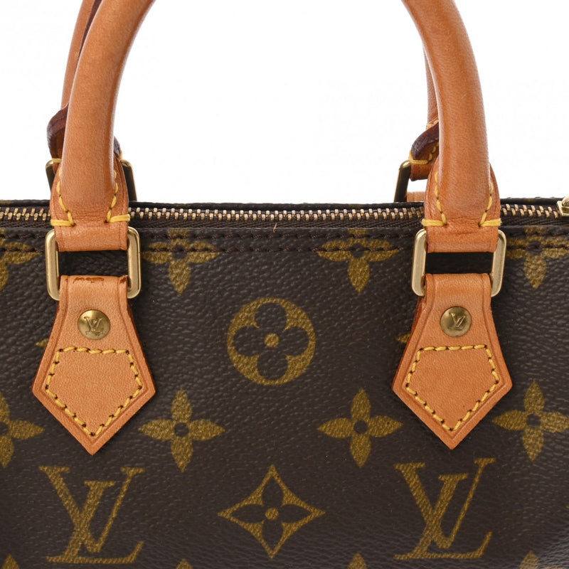 LOUIS VUITTON ルイヴィトン モノグラム ミニ スピーディ 2WAY ブラウン M41534 レディース モノグラムキャンバス ハンドバッグ Bランク 中古 銀蔵