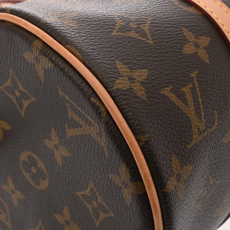 LOUIS VUITTON ルイヴィトン モノグラム パピヨン セミショルダー ブラウン M40711 レディース モノグラムキャンバス ショルダーバッグ Aランク 中古 銀蔵