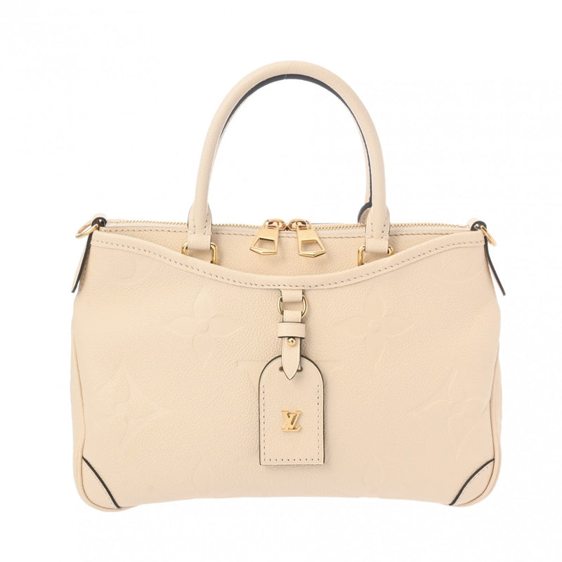 ルイヴィトン トリアノン PM 2WAY 43006 クレーム レディース レザー